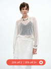 Elegant Sheer Top Tee
