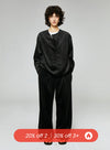 Retro Corduroy Wide Leg Trousers