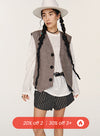 Retro Wool V-Neck Vest