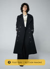 Silhouette Double Button Coat