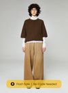 Straight Casual Wide-Leg Pants
