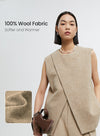 Wool H-Shaped Loose Vest