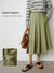 Retro Green Wool Skirt