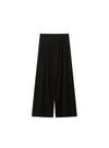 High Waisted Drape Wide Leg Pants