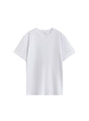 Basic Loose Round Neck Short Sleeved T-Shirt