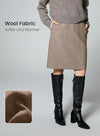 Classic Wool Suit Half Length Skirt