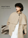 Australian Woolen Coat Mid-Length Coat & Cape