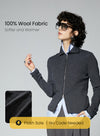 Y2k Wool Zipper Cardigan